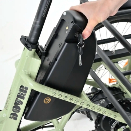 Triciclo eléctrico cargo Youin Dover