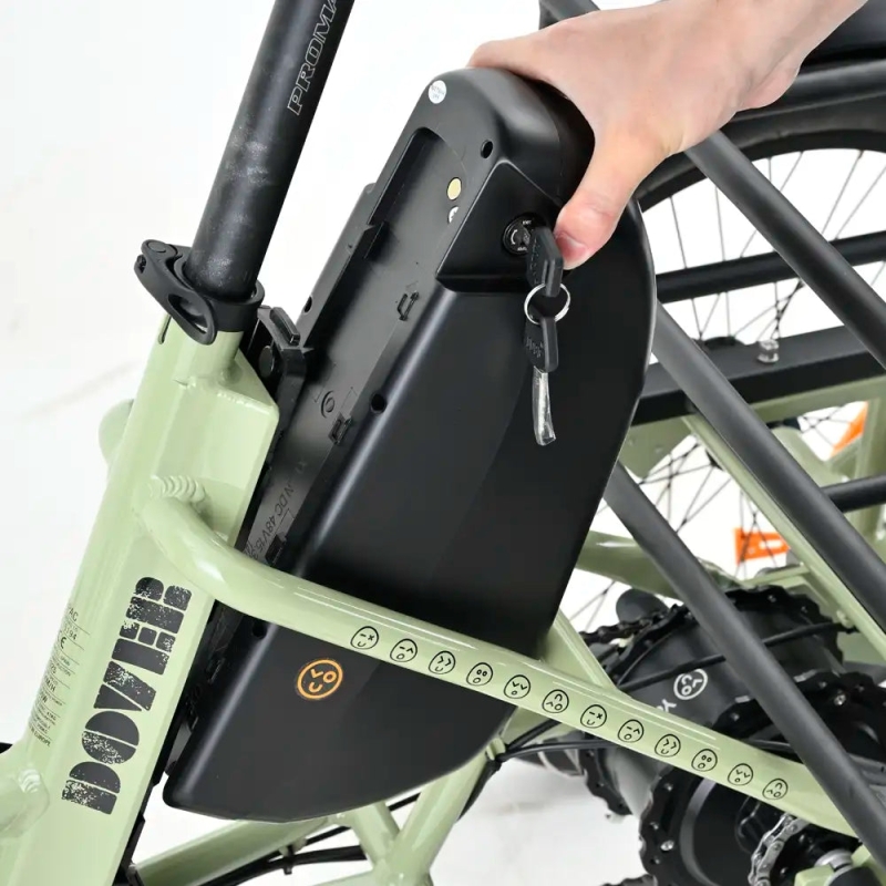 Triciclo eléctrico cargo Youin Dover