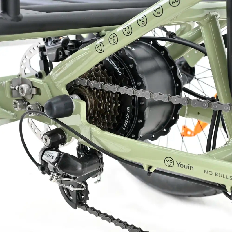Triciclo eléctrico cargo Youin Dover